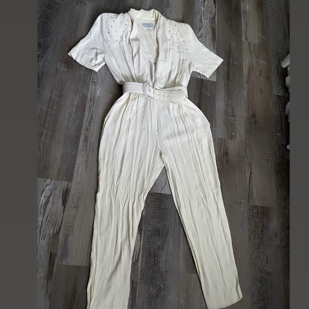 Elegant White Jumpsuit